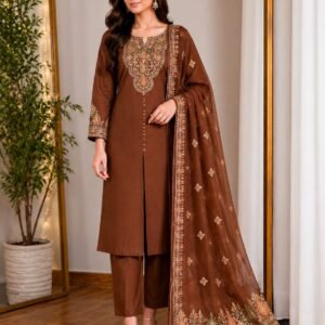 rosy bloom printed kurti palazzo dupatta set