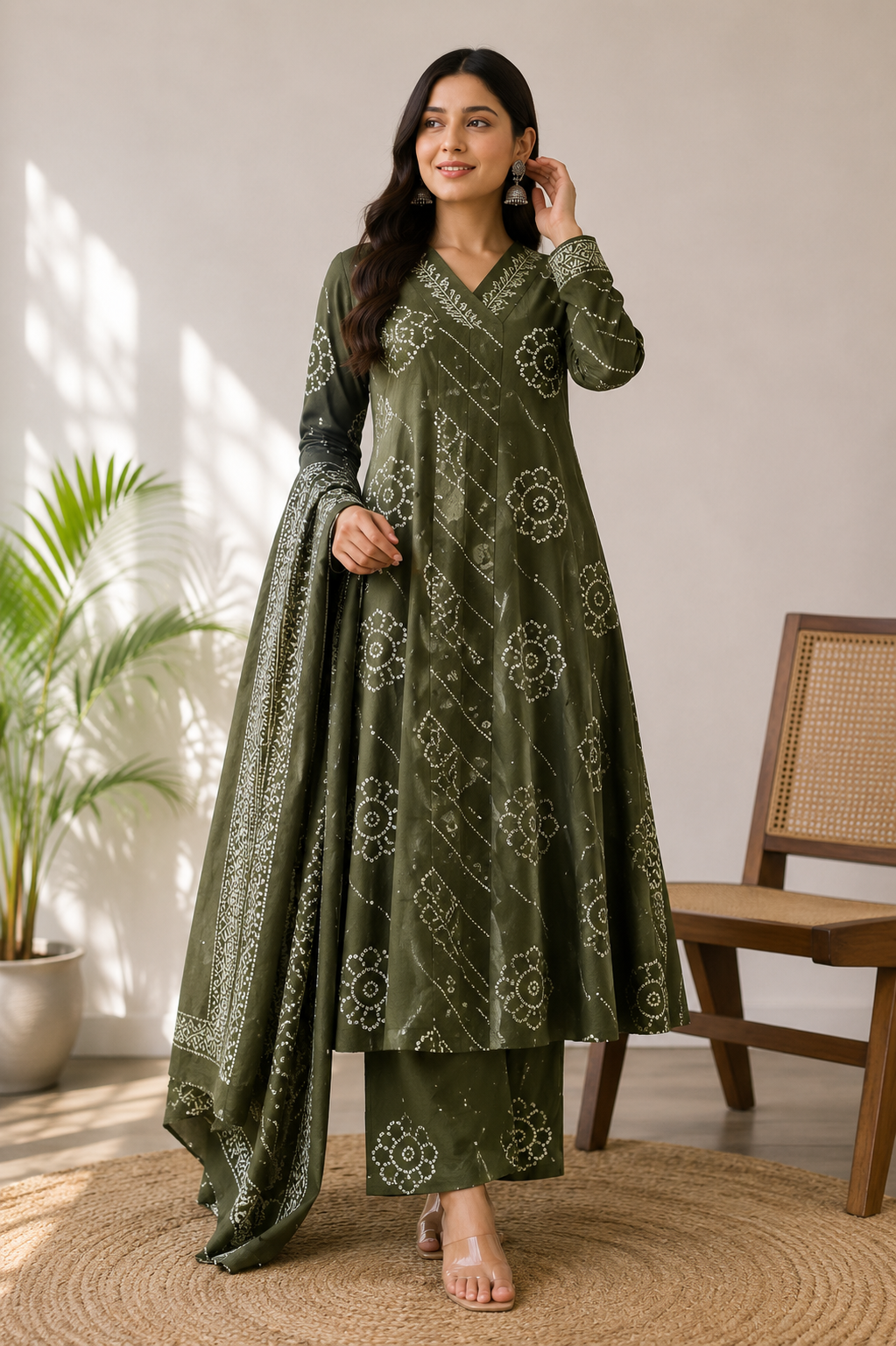viscose printed dress set with dupatta viscose printed dress set with dupatta